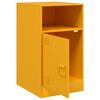 vidaXL Bedside Cabinets 2 pcs Mustard Yellow 34.5x39x62 cm Steel