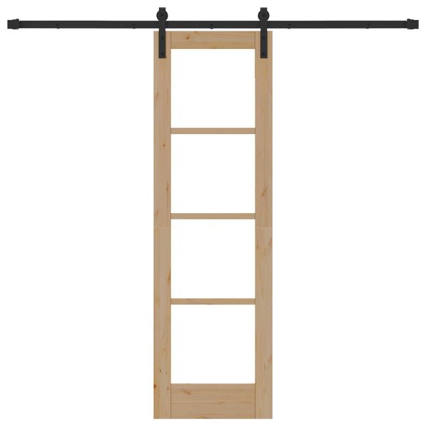 vidaXL Sliding Door ORKDAL Natural 61 x 198.5 cm