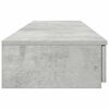vidaXL Bed Drawers Concrete Grey 150 x 36.5 x 16.5 cm Engineered Wood