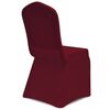 vidaXL Chair Cover Stretch Burgundy 30 pcs