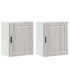vidaXL Kitchen Wall Cabinets 2 pcs&nbsp;Porto Grey Sonoma Engineered Wood