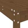 vidaXL 3 Piece Garden Bar Set Honey Brown Solid Wood Pine