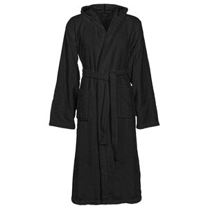 vidaXL Bathrobe KINN Black L Cotton