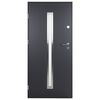 vidaXL Front Door Anthracite 110x207.5 cm Aluminium