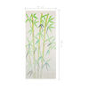 vidaXL Insect Door Curtain Bamboo 90x200 cm