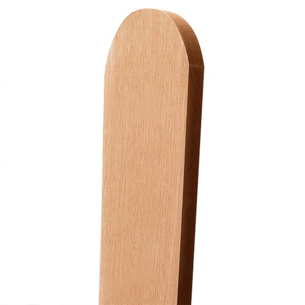 vidaXL Picket Fence WPC 200x100 cm