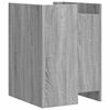 vidaXL Bedside Cabinet Grey Sonoma 45x50x65 cm Engineered Wood