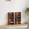 vidaXL Rack Brown 24 x 13 x 54 cm Solid Mahogany Wood