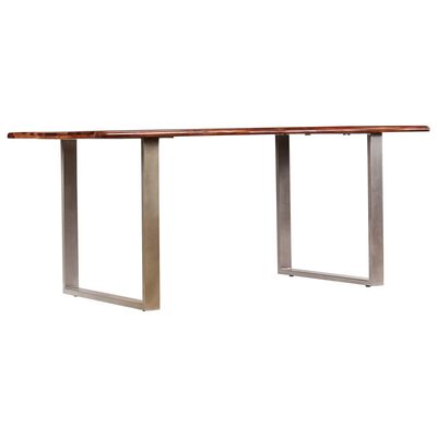 vidaXL Dining Table Solid Sheesham Wood 180x90x76 cm