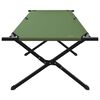vidaXL Folding Camping Bed 2 pcs Green 210 x 80 x 46 cm Oxford fabric