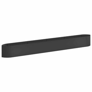 vidaXL Raised Garden Bed Black 380 x 40x 40 cm Steel