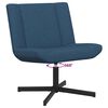 vidaXL Swivel Chair Blue 63 x 75 x 76 cm Fabric