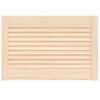 vidaXL Cabinet Door Louvred Design 39.5x59.4 cm Solid Wood Pine