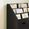 vidaXL Kids Bookshelf Black 60 x 29.5 x 69 cm Engineered Wood
