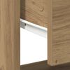 vidaXL Nightstand Artisan Oak 45 x 34 x 44 cm Engineered Wood