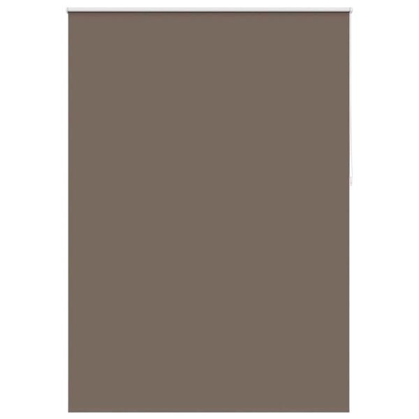 vidaXL Roller blind blackout 164.4x230 cm Fabric Width 160 cm coffee