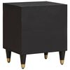 vidaXL Bedside Cabinet with Door Black 40 x 33 x 46 cm