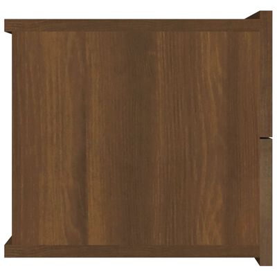 vidaXL Bedside Cabinets 2 pcs Brown Oak 40x30x30 cm Engineered Wood