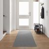 vidaXL Carpet Runner Light Grey 80 x 500 cm 100% Polypropylene