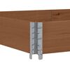 vidaXL Pallet Collar Brown 150x100 cm Solid Wood Pine