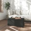 vidaXL Coffee Table Black 90x50x41.5 cm Engineered Wood
