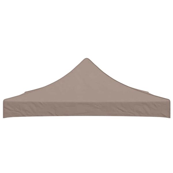 vidaXL Party Tent Roof 3x3 m Taupe 270 g/m²
