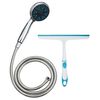 SCH&Uuml;TTE Hand Shower Set with Squeegee Chrome
