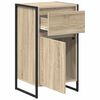 vidaXL Sideboard with Drawer Sonoma 43 x 36 x 75.5 cm Engineered Wood