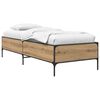 vidaXL Bed Frame Artisian Oak 80 x 200 cm Engineered Wood