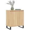 vidaXL Sideboard Sonoma Oak 60x35x70 cm Engineered Wood