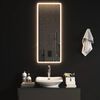 vidaXL LED Bathroom Mirror 40x100 cm