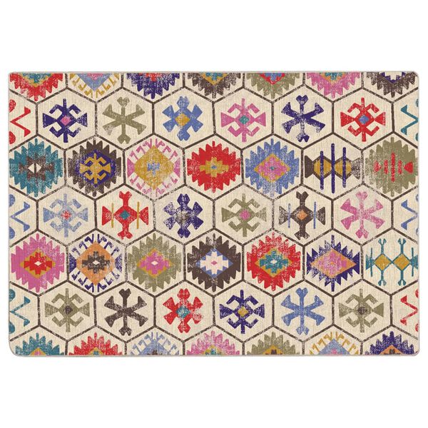 vidaXL Rug Washable Multicolour 160x230 cm
