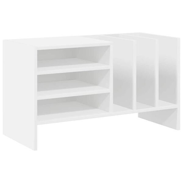 vidaXL Record Cabinet White 78.5 x 35 x 45 cm Engineered Wood