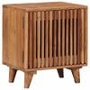 vidaXL Handmade Bedside Cabinet Teak Brown 40 x 30 x 45 cm