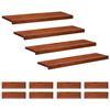 vidaXL Stair Treads 12 pcs 90 x 30 x 2 cm Brown Solid Beech Wood