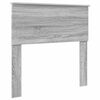 vidaXL Bed Frame Grey Sonoma 75 x 190 cm Engineered wood