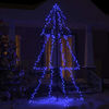vidaXL Christmas Cone Tree 300 LEDs Indoor and Outdoor 120x220 cm