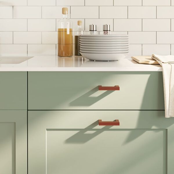 vidaXL Cabinet Handles 20 pcs Bronze 64 mm Stainless Steel