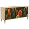 vidaXL TV Cabinet ZAANDAM 102 x 33 x 50 cm Sonoma Engineered Wood