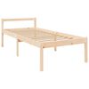 vidaXL Senior Bed without Mattress Small Single Solid Wood