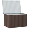 vidaXL Garden Storage Box Brown 149x99x93 cm