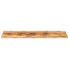 vidaXL Table Top 140x60x2.5 cm Rectangular Solid Wood Rough Mango