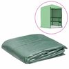 vidaXL Greenhouse Replacement Cover (6.5025 m&sup2;) 255x255x194 cm Green