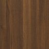vidaXL Hallway Furniture Set Brown Oak Engineered Wood