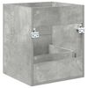 vidaXL Sink cabinet Concrete Grey 38.5 x 41 x 48 cm Engineered Wood