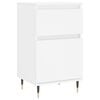 vidaXL Sideboards 2 pcs White 40x35x70 cm Engineered Wood