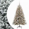 vidaXL Artificial Christmas Tree with Bauble 240 cm 300 LEDs