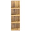 vidaXL Book Cabinet 100x30x120 cm Solid Wood Teak