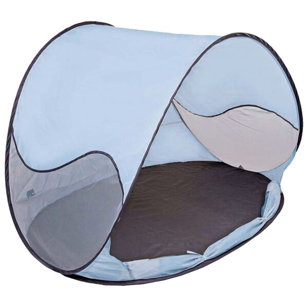 DERYAN Pop-up Beach Tent with Mosquito Net 120x90x80 cm Sky Blue