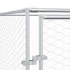 vidaXL Outdoor Dog Kennel Silver 6x14x2 m Galvanised Steel